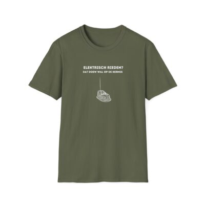 T-shirt 'Elektrisch rieden?'