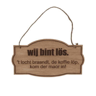 Wij bint lös Huus van de Taol