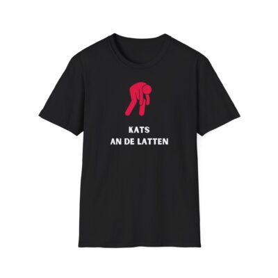 T-shirt 'kats an de latten'