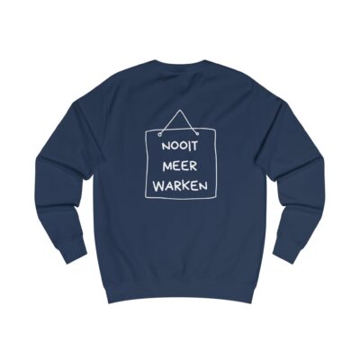 Unisex Trui 'Klaor - nooit meer warken'