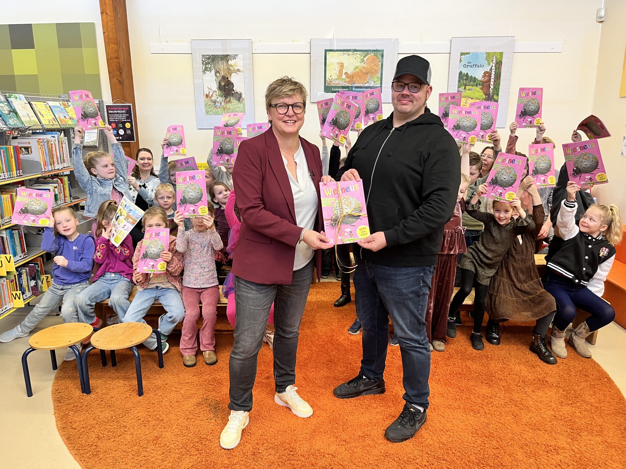 Renate Snoeijing Sander Broersma lösdoen van de Meertmaond Streektaolmaond Huus van de Taol
