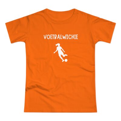 Dames T-shirt 'Voetbalwichie'