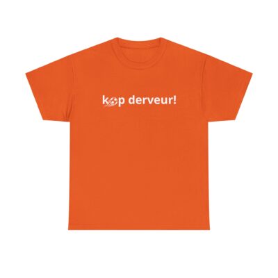 T-shirt 'Kop derveur'