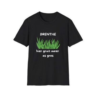 Unisex T-Shirt 'Drenthe | Hier gruit meer as gres'